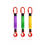 Zawiesia pasowe 1-ciegnowe zakończone hakiem z zabezpieczeniem CZO